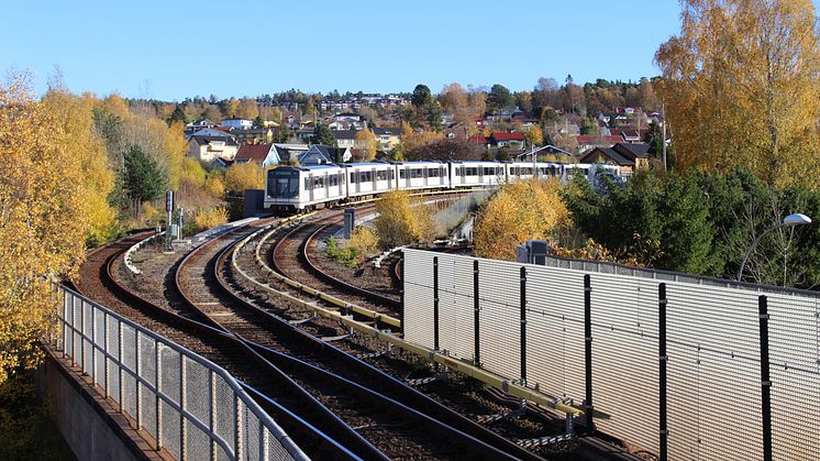 Sporveien T-banen på Hellerud