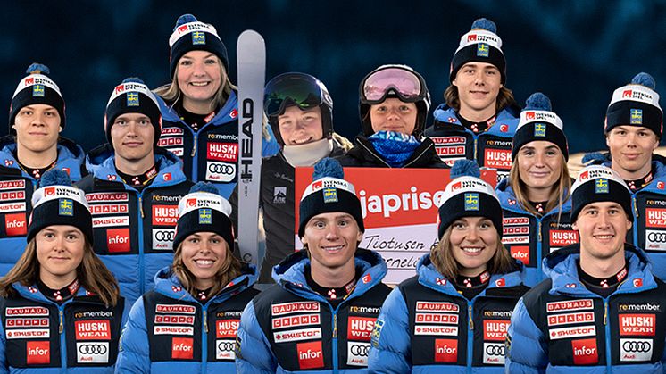 Ski Team Sweden presenterar Team Svenska Spel 2022/2023