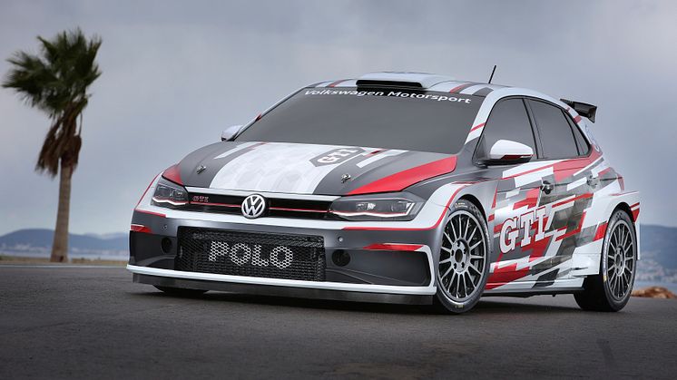 Världspremiär för Volkswagens nya rallybil: Polo GTI R5