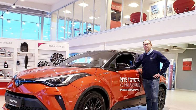 Oppgradert Toyota C-HR er klar for veiene i Mo i Rana