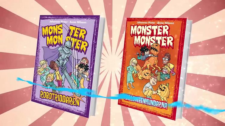 Boktrailer Monster monster bok 9 och 10