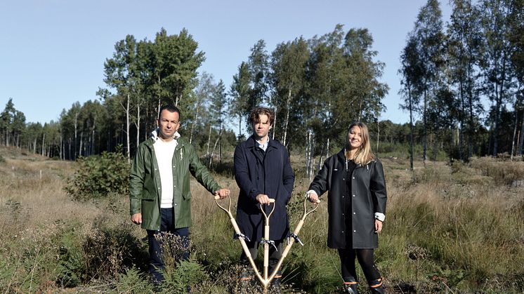 Wojciech Wondell (projektchef på Titania),  Christoffer Baudou (arkitekt på Blooc), Iris Vesterberg (affärsutvecklare på Blooc)