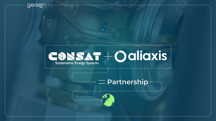 Consat ingår strategiskt partnerskap med Aliaxis för hållbar energiåtervinning