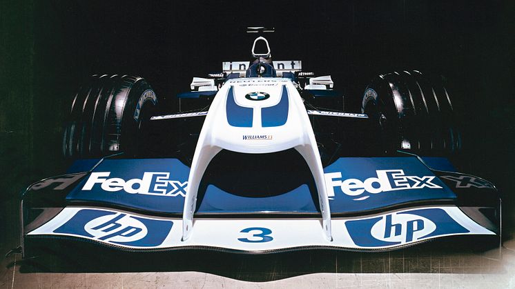 V10-eran i Formel 1 är en av de mest saknade hos fansen Till Custom Motor Show kommer en representant i form av Williams F1 BMW FW26