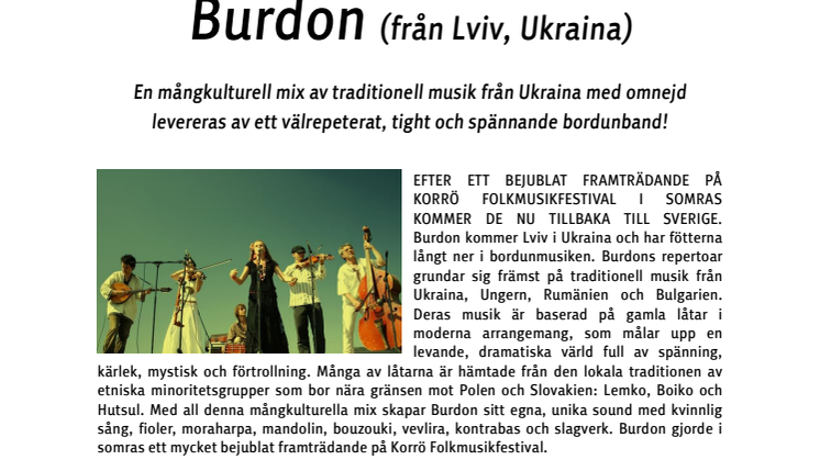 Burdon från Ukraina