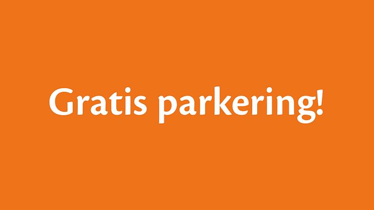 Gratis långtidsparkering på Skellefteå Airport