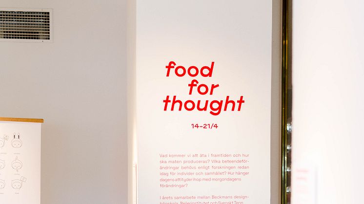 Utställningen Food for Thought