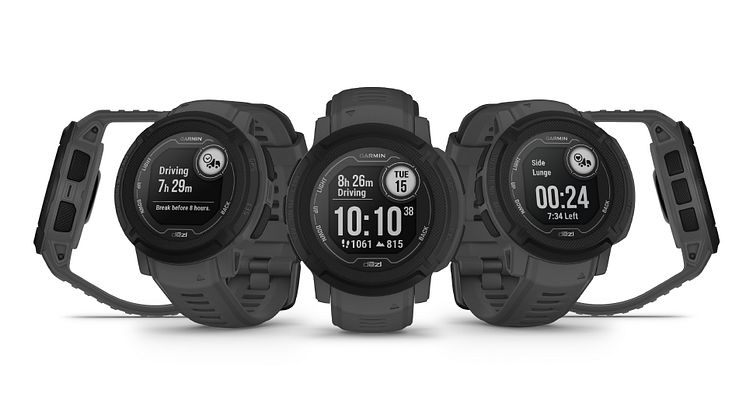 GARMIN INSTINCT 2 – DEZL EDITION: LA PREMIERE MONTRE CONNECTEE POUR LES CHAUFFEURS ROUTIERS