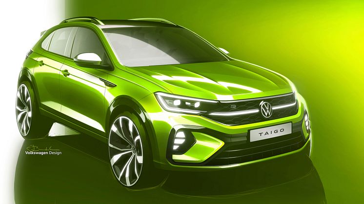 Taigo er en coupé-SUV, der glider ind i modelprogrammet mellem T-Cross og T-Roc