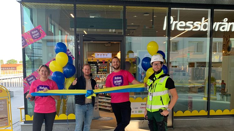 Pressbyrån öppnar ny butik i student- och forskningsmiljön vid Albano.