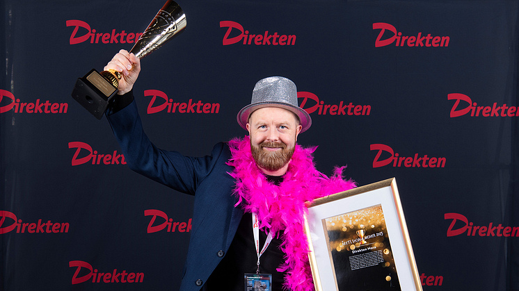 Jörgen Ingemarsson och Direkten Nora vann i helgen pris för Årets Sociala medier på Direktenträffen.