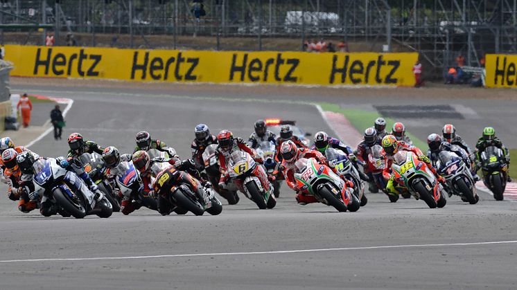 Hertz hovedsponsor for MotoGP™ på Silverstone