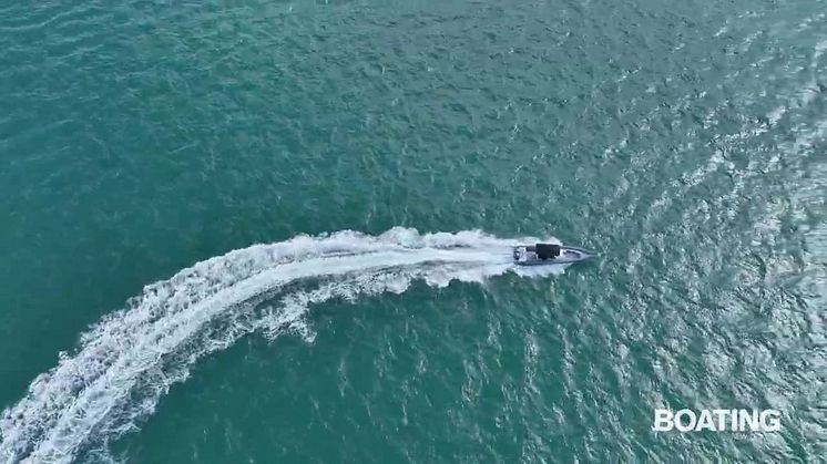 Raptor 11m RIB, a scintillating new kiwi designed Americas Cup 40 chase boat