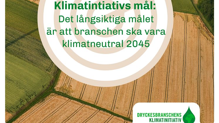 Ny rapport om dryckesbranschens klimatpåverkan 