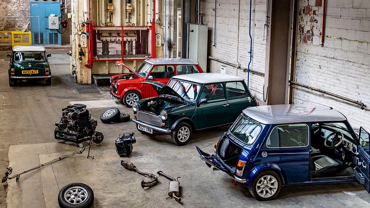 MINI Recharged: menneisyydestä tulevaisuuden kautta nykyhetkeen