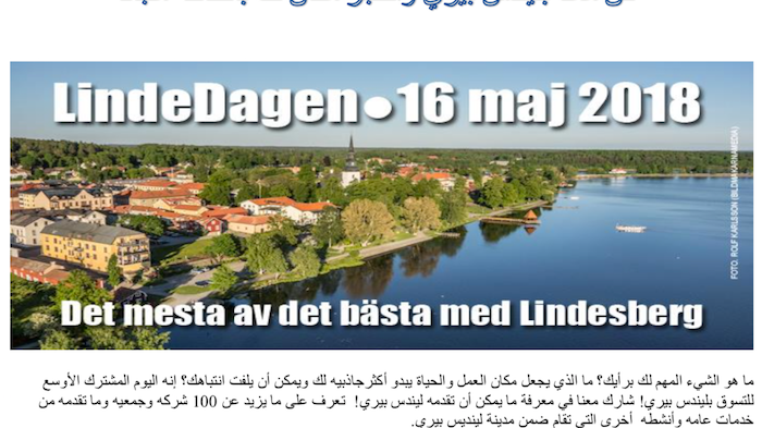 ​LindeDagen 16 maj: Lindesbergs kommun bjuder på bussresor även i år