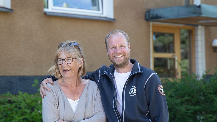 96,9 procent är nöjda med bemötandet från SKBs personal. Foto: Karin Alfredsson. 