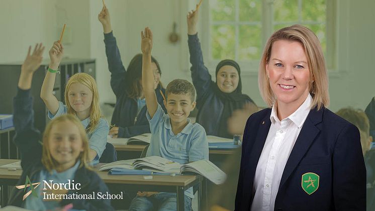 Rektor Ms. Jenny Hultsberg leder Nordic International School Kalmar mot höga mål