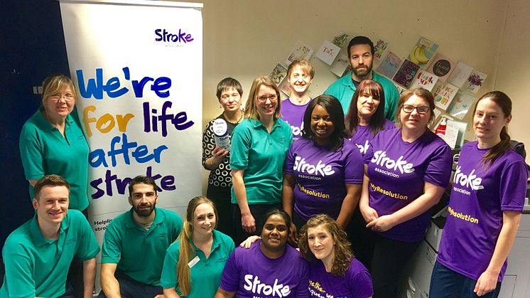 Local hospital heroes to take on a Resolution to Run for the Stroke Association