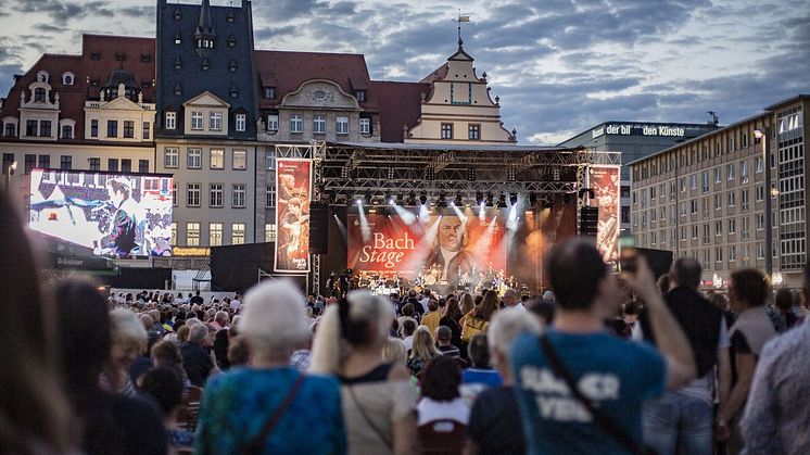 Bachfest Leipzig - BachStage auf dem Leipziger Markt