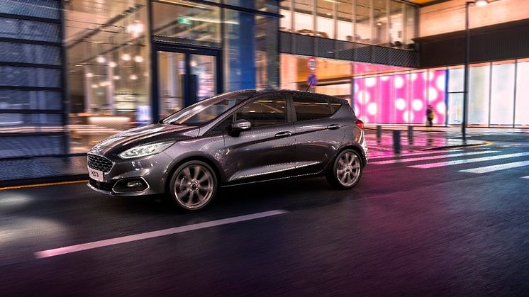 Ford elektrifierar Fiesta – lanseras som mildhybrid