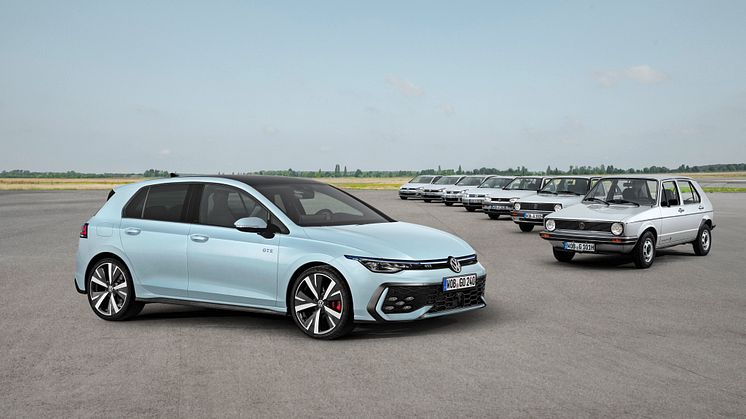 Verdenspremieren på faceliftet Golf 8 markerer 50-års jubilæet for den ikoniske model