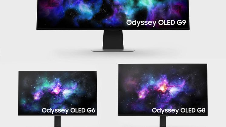 CES 2024_Odyssey OLED series (G95SD, G80SD, G60SD)