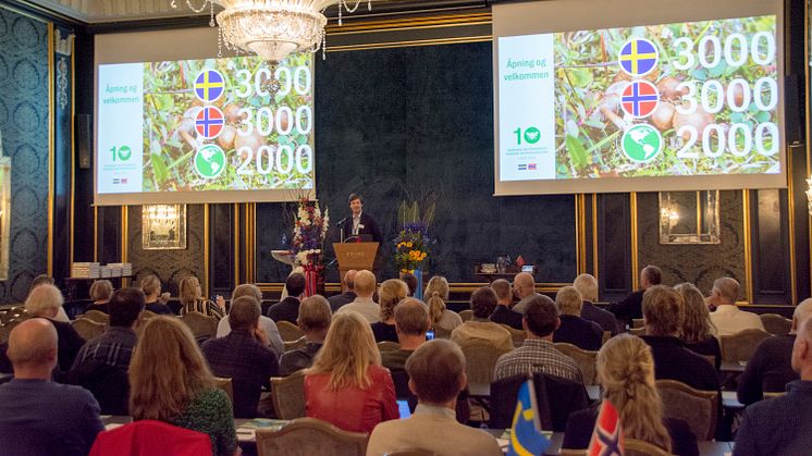 10-årsjubileum samarbete Norge och Sverige om arter