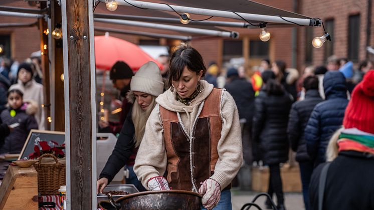 Julmarknad på Jul på slottet