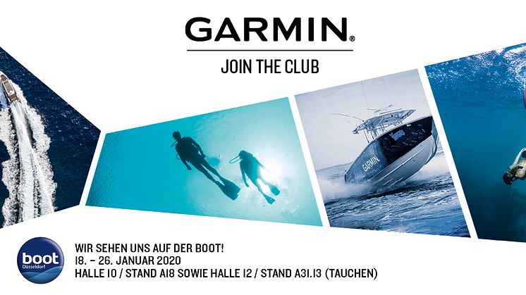 Garmin auf der BOOT 2020 