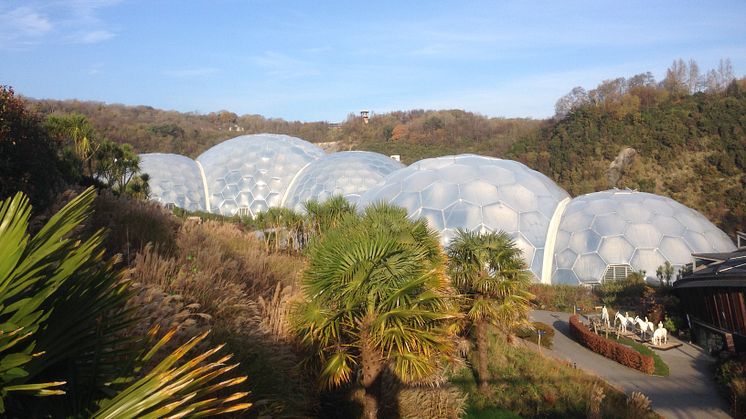 Storbritanniens största besöksmål Project Eden