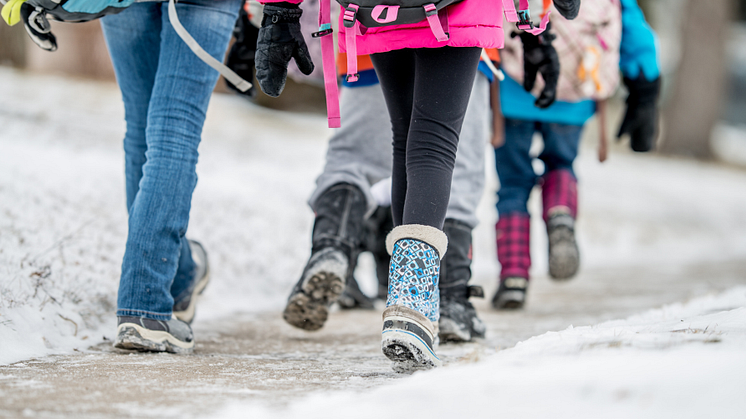 Cykla och gå till skolan