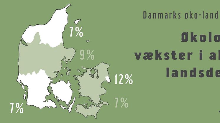 Sådan ser det danske øko-landkort ud