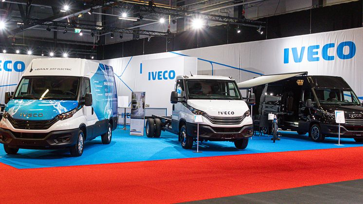 IVECO vahvasti esillä Jyväskylän Kuljetus 2023 -näyttelyssä