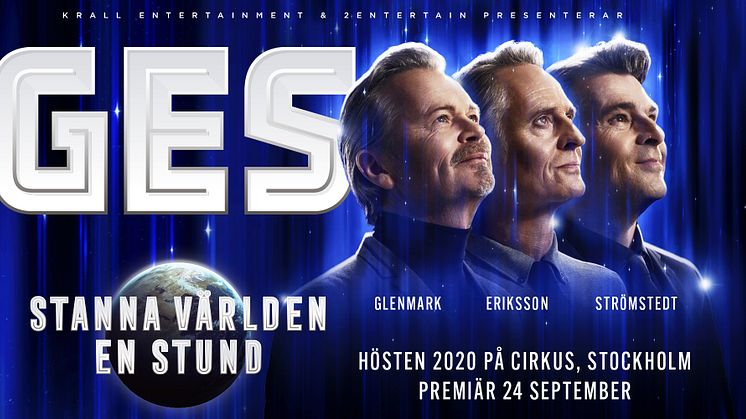 GES tar sin krogshow vidare till Cirkus i Stockholm efter slutsålda hus i Göteborg