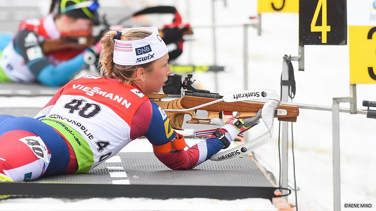 Ingrid Tandrevold beste norske på jentenes normalprogram