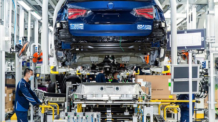 BMW iX3:n sarjatuotanto alkaa tänä kesänä