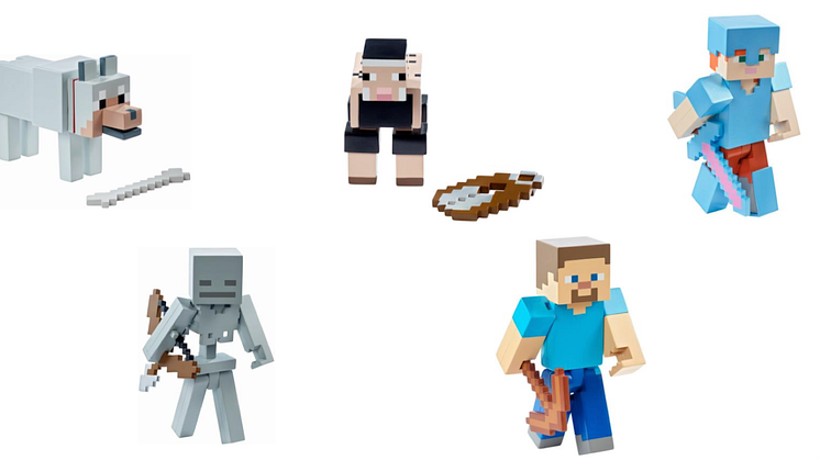 Minecraft Aktionsfiguren