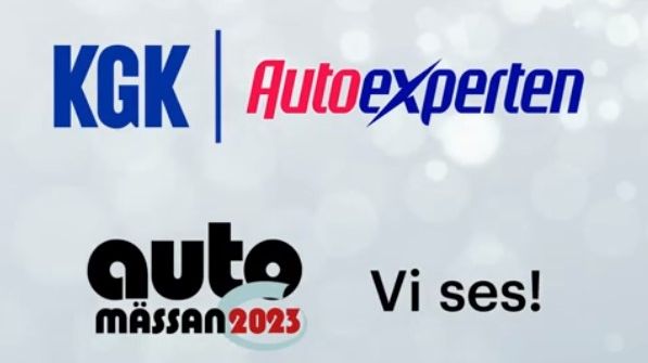 KGK och Autoexperten gör gemensam sak på Automässan 2023