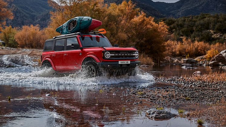  Ford Bronco: Den amerikanske legende kommer til Europa