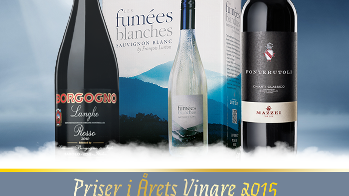 Stolta importörer av Årets vinare 2015!