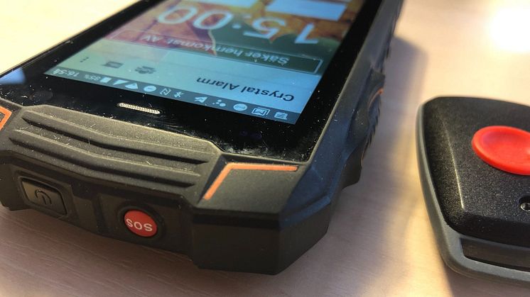 Nu kan du köra Crystal Alarm på i.safe IS520.1
