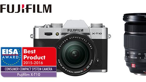 FUJIFILM dubbelt prisbelönade av EISA!