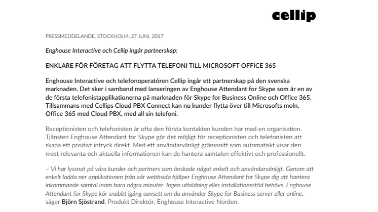 Enklare för företag att flytta telefoni till Microsoft Office 365