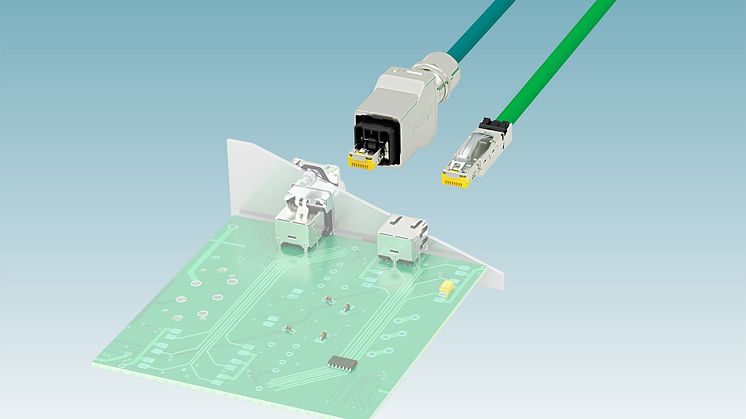 Data connectors for industrial applications