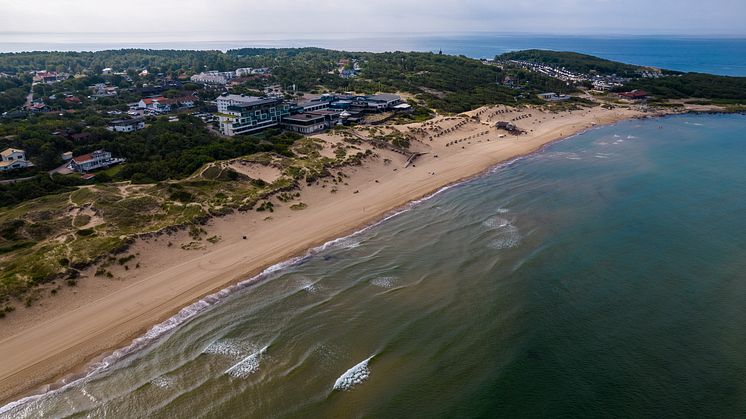 Tylösand är en attraktiv destination i Halmstad. Foto: Joakim Leihed