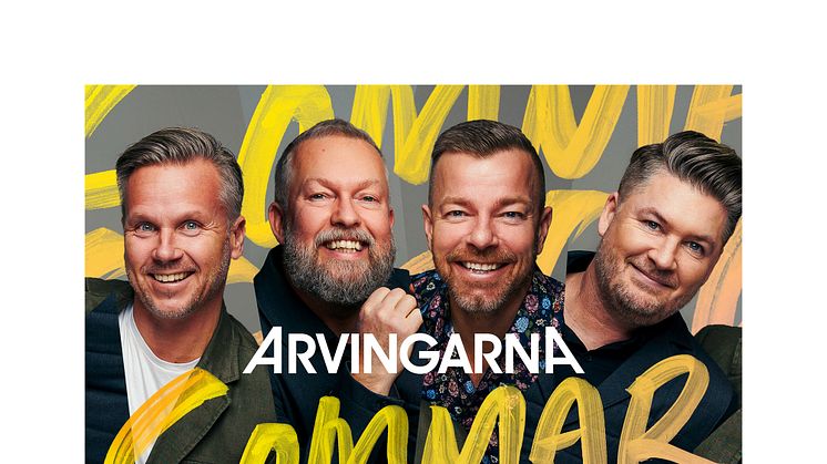 Arvingarna släpper nya singeln “Sommar igen” – en låt om sommarens alla härligheter