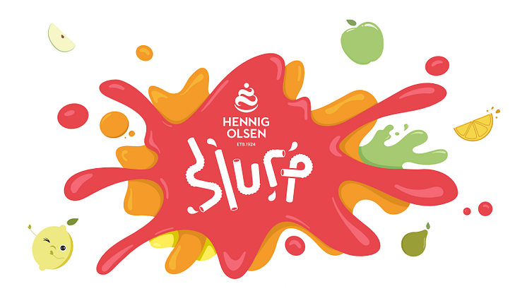SLURP er et nytt slush-konsept laget med ekte fruktjuice fra Hennig-Olsen Is 