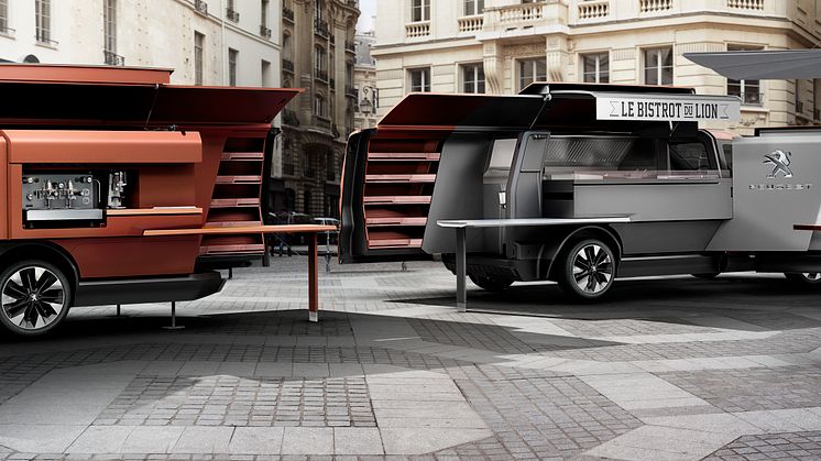 Peugeot Foodtruck - lejonet lanserar en fransk bistro