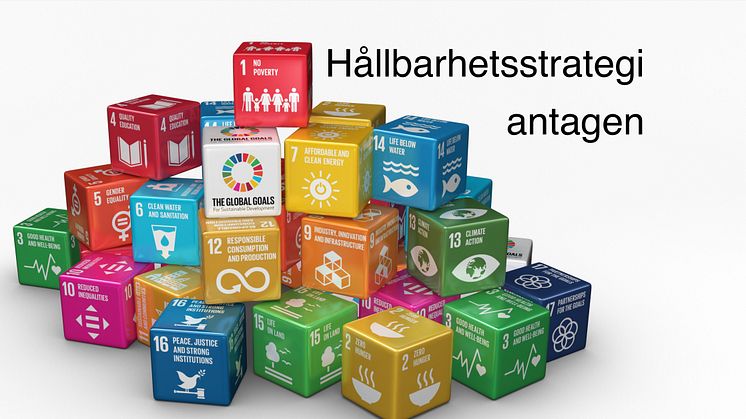 Den beslutade hållbarhetsstrategin utgår bland annat från FN's globala mål